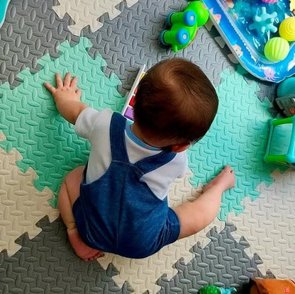Soft Play Puzzle Foam Mat 30cm (16PC) | BabbleMats™️