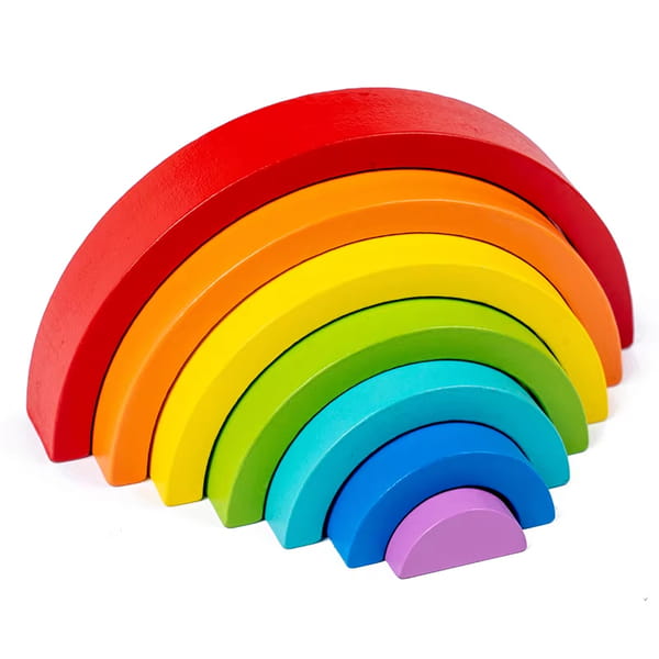 stacking toys wooden