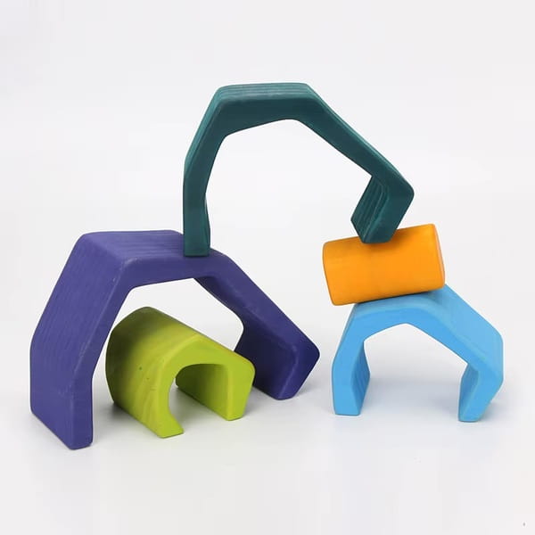 stacking toys wooden