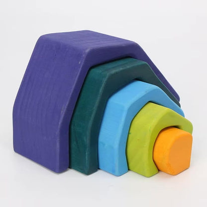 stacking toy wooden