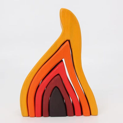 stacking toy wooden