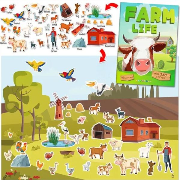 sticker book sticker book