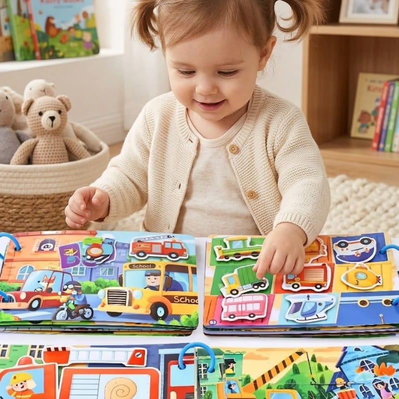 toddler's busy book