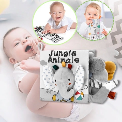 Soft Baby Plush 3D Book | GentlePlush™️