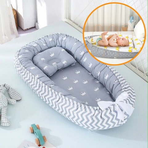 Baby Lounger Cradle Bed for Newborns | SnugLounger™️