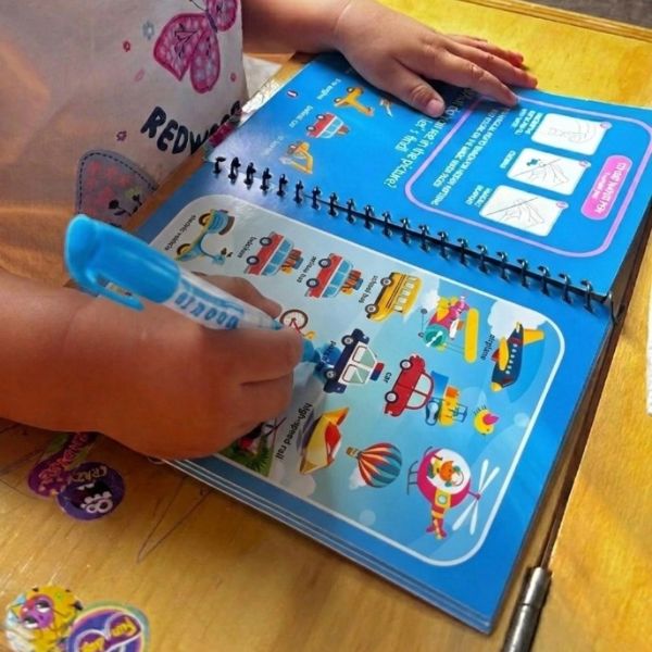 water colouring book