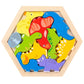 wooden dinosaur puzzle