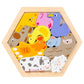 wooden farm puzzle