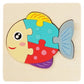 wooden puzzles fish