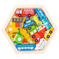 wooden vehicle puzzle