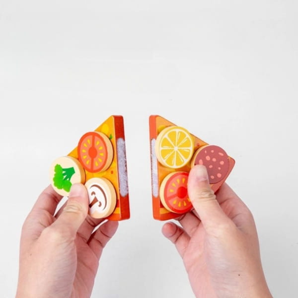wooden food toys