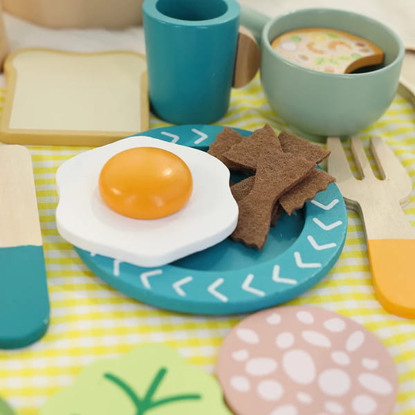 wooden food toys