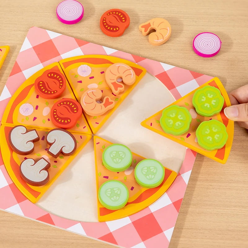 wooden food toys