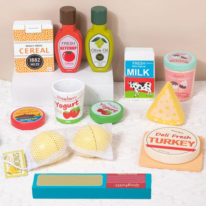 wooden food toys