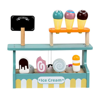 wooden ice cream