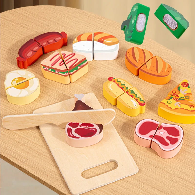 wooden kitchen toy