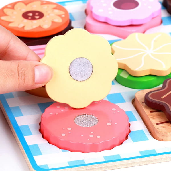 wooden toy.food