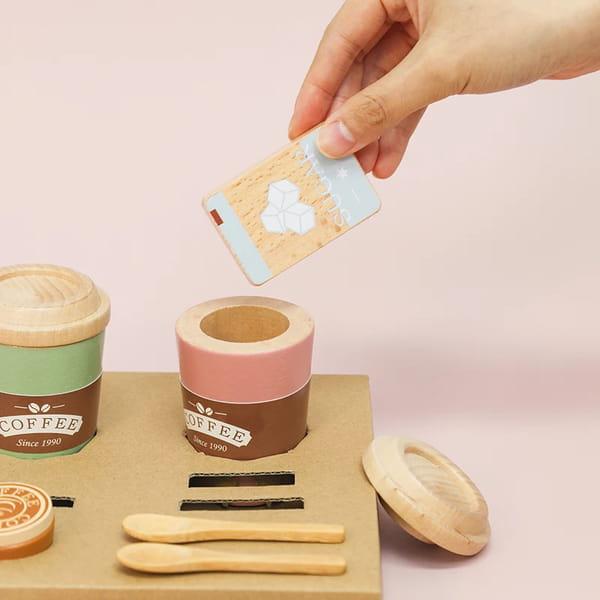 wooden toy food